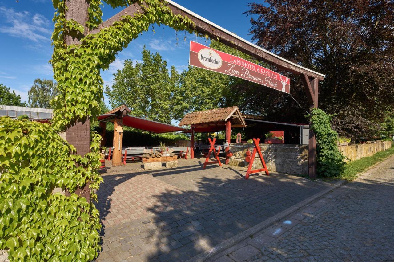 Landhotel Brauner Hirsch Kammerforst Kültér fotó